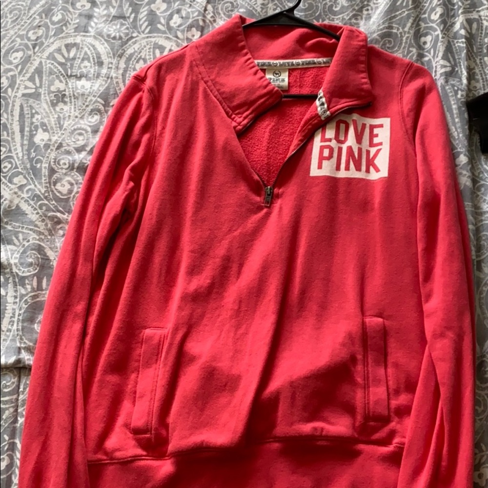 Victoria Secret PINK quarter zip